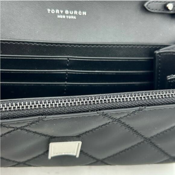 Women's Tory Burch matte chain wallet Crossbody NWT - Picture 8 of 12